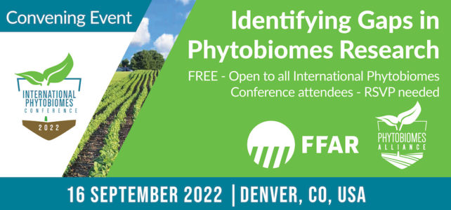 FFAR-Phytobiomes Alliance Convening Event